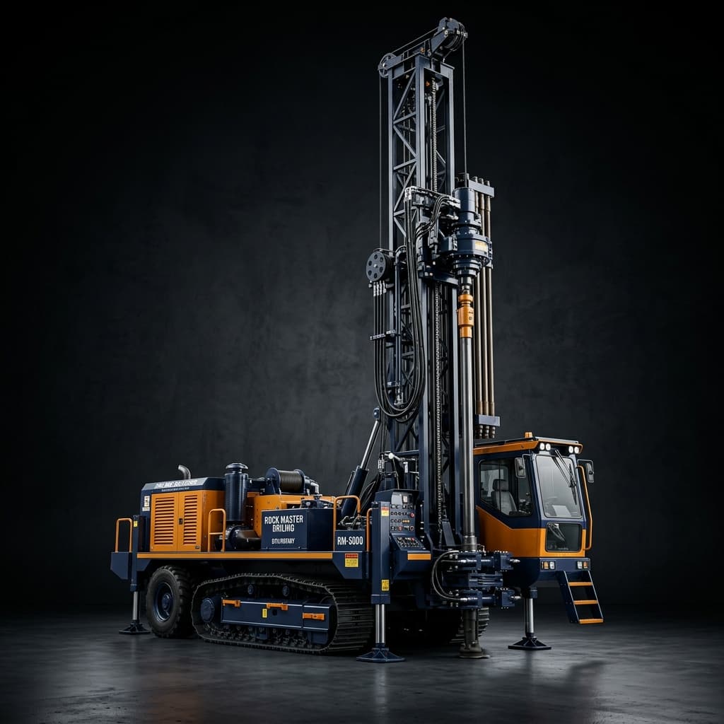 SS-200 DMR Rotary Truck Mounted Drilling Rig